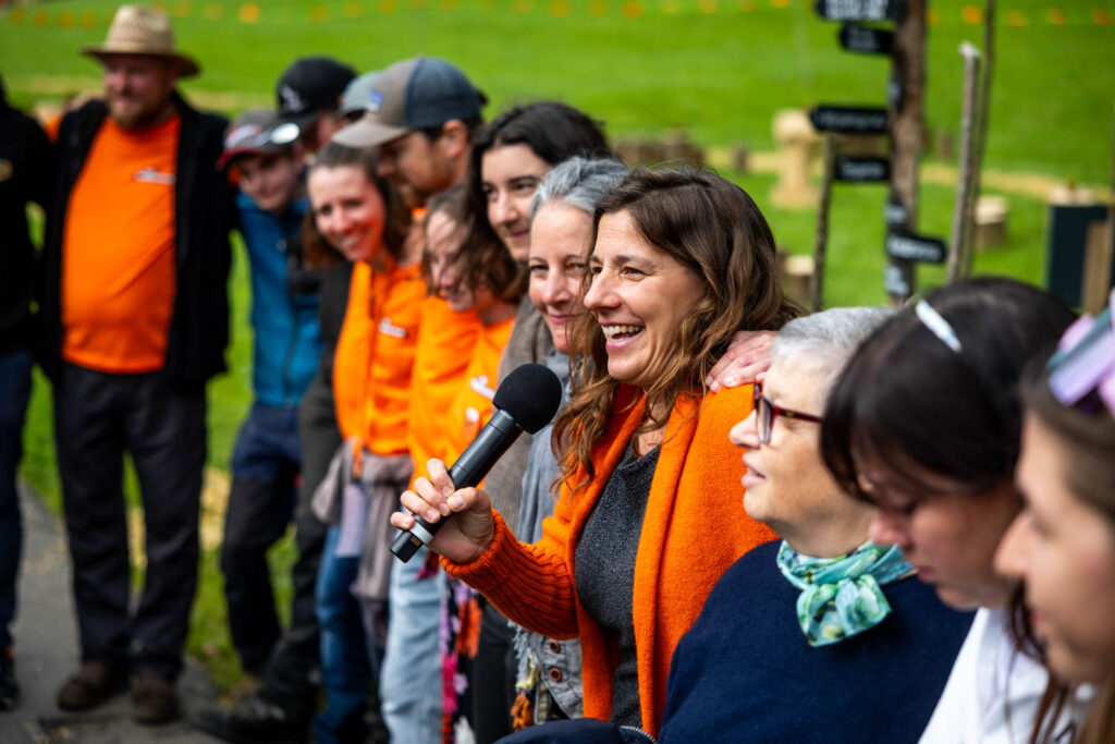 Das OK und die Gastgeber vom Kräuterfestival 2025 mit Beatrice Bissig-Odermatt.